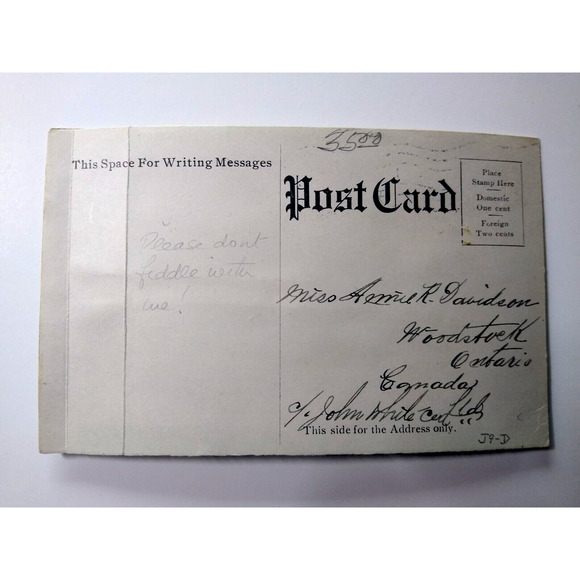 Easter Postcard Foldout 3-D Clear Window Victorian Girl Baby Chick Basket Diecut - Picture 3 of 6